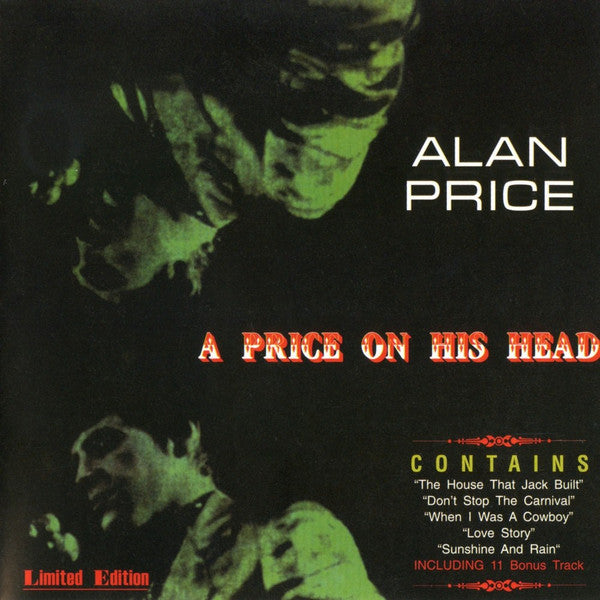 PRICE, ALAN - A PRICE ON HIS HEAD