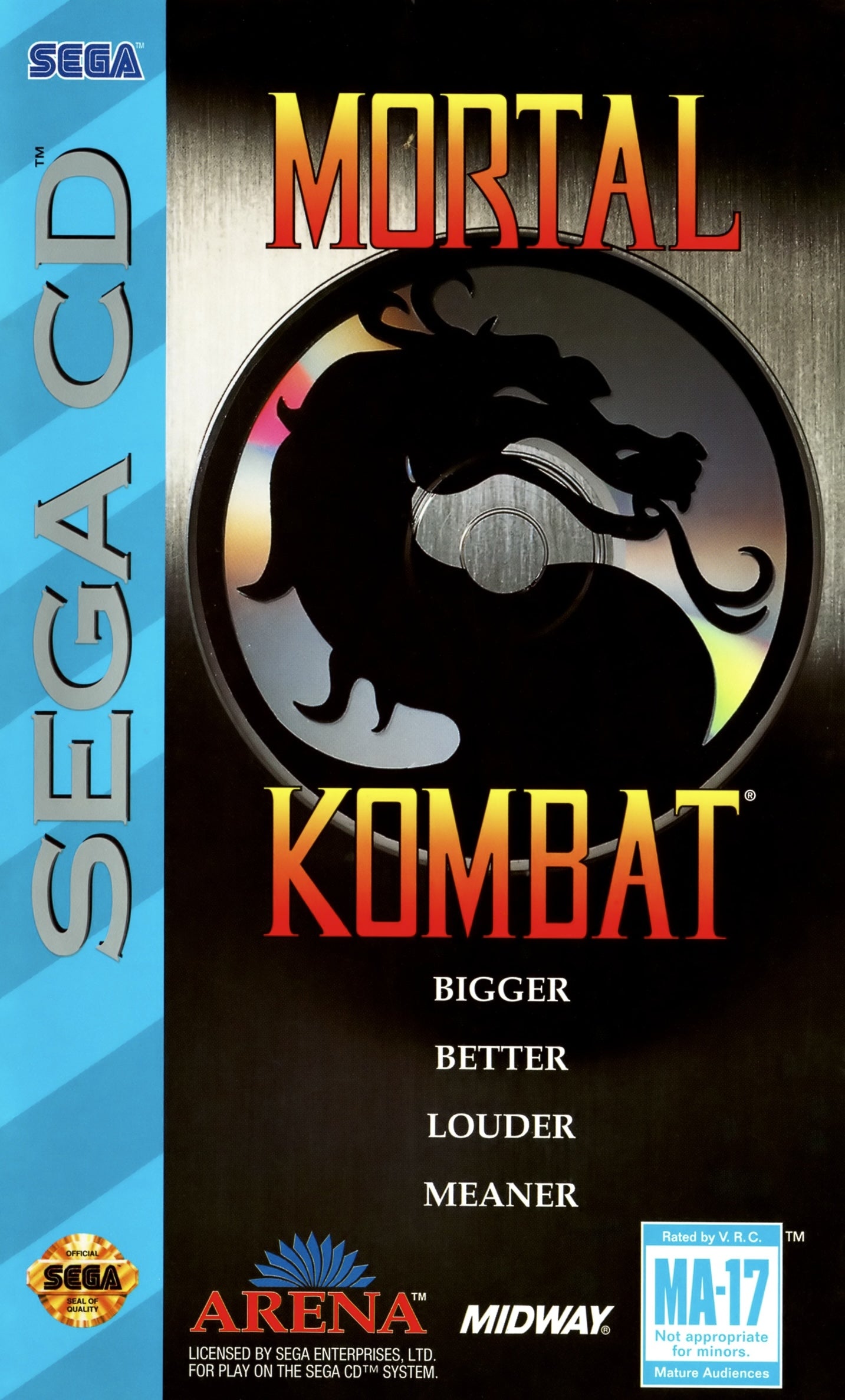 MORTAL KOMBAT (1992) - SEGACD