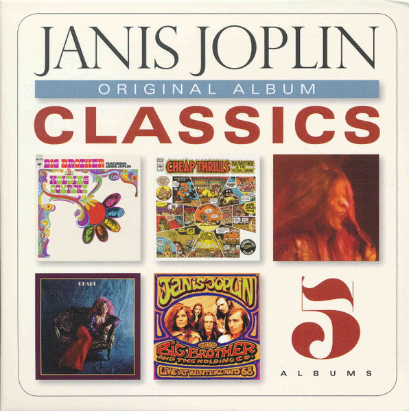 JOPLIN, JANIS - ORIGINAL ALBUM CLASSICS (5CDS)