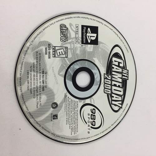 NFL GAMEDAY 2000 - PLAYSTATION
