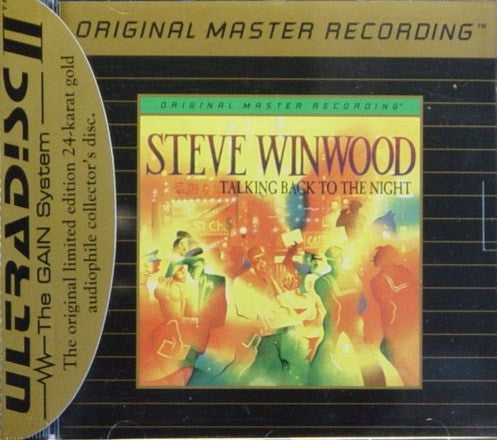 WINWOOD, STEVE - TALKING BACK TO THE NIGHT (ULTRADISC)