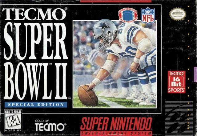 TECMO SUPER BOWL II: SPECIAL EDITION - SNES