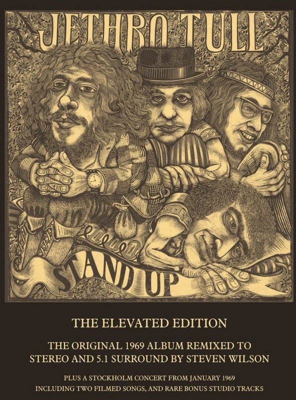 JETHRO TULL - STAND UP (ELEVATED ED)(2CD/DVD)(DIGIBOOK