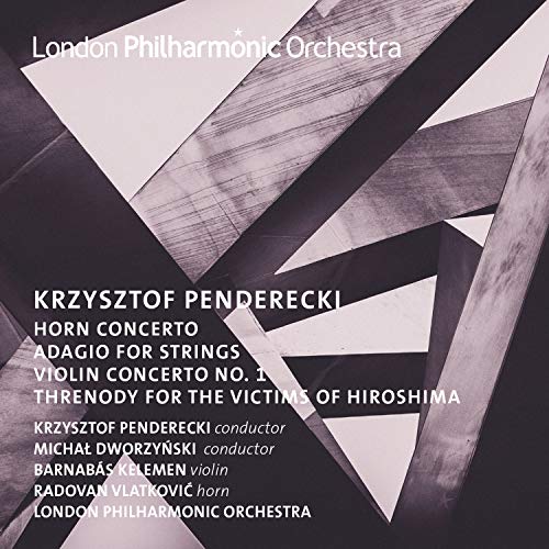 PENDERECKI - PENDERECKI: HORN CONCERTO VIOLIN CONCERTO NO.1 (CD)