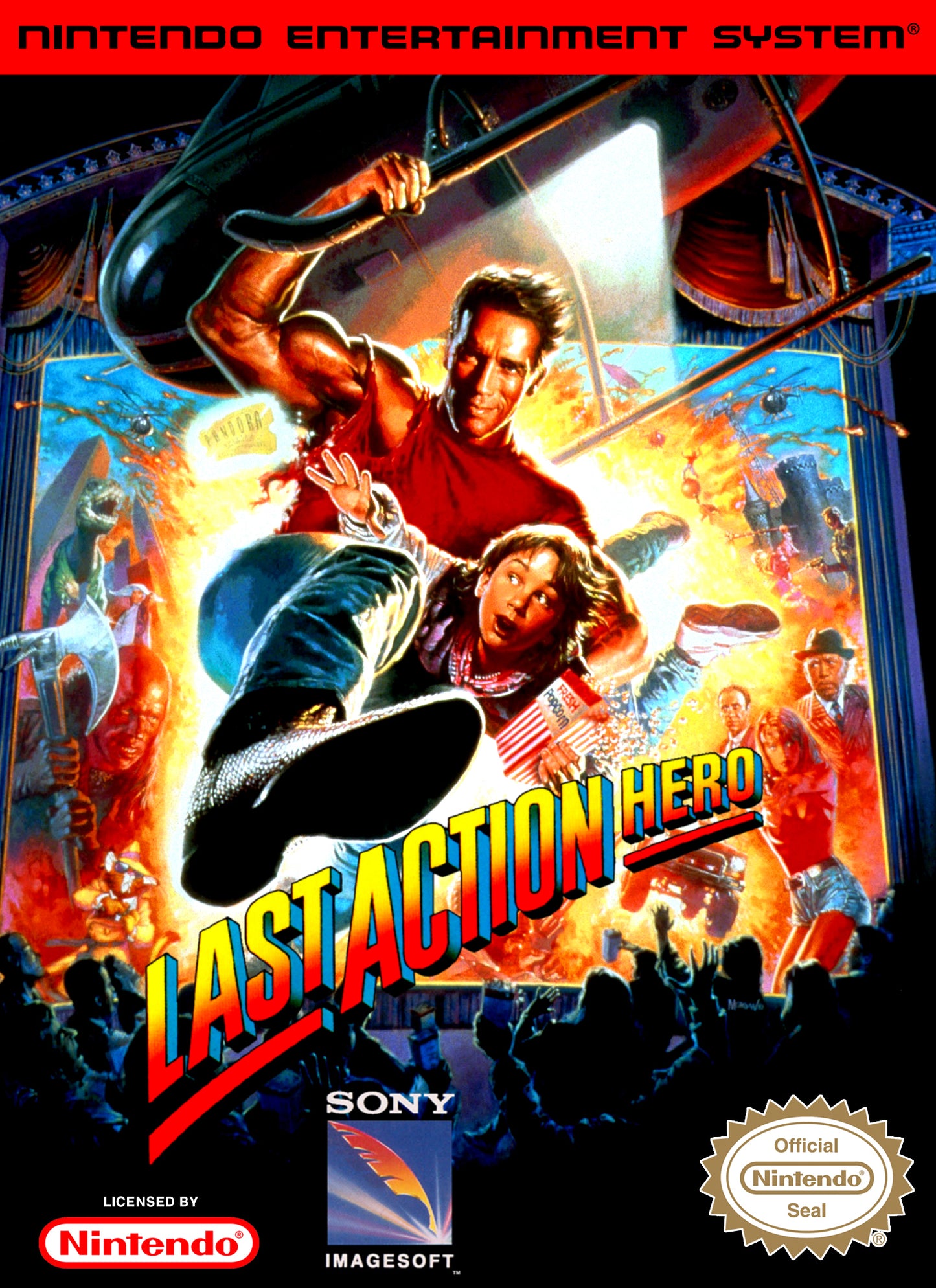 LAST ACTION HERO - NES (W/BOX & MANUAL)