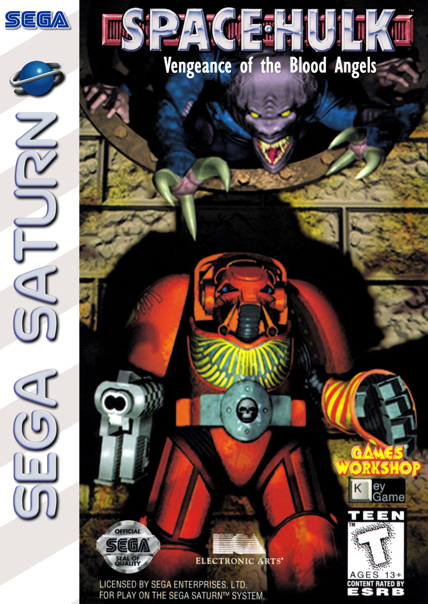 SPACE HULK: VENGEANCE OF THE BLOOD ANGEL - SATURN