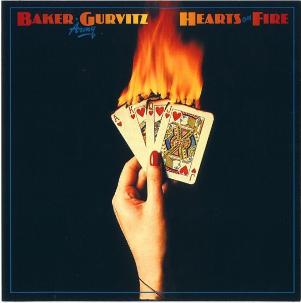 BAKER GURVITZ ARMY (GINGER BAKER) - HEARTS ON FIRE