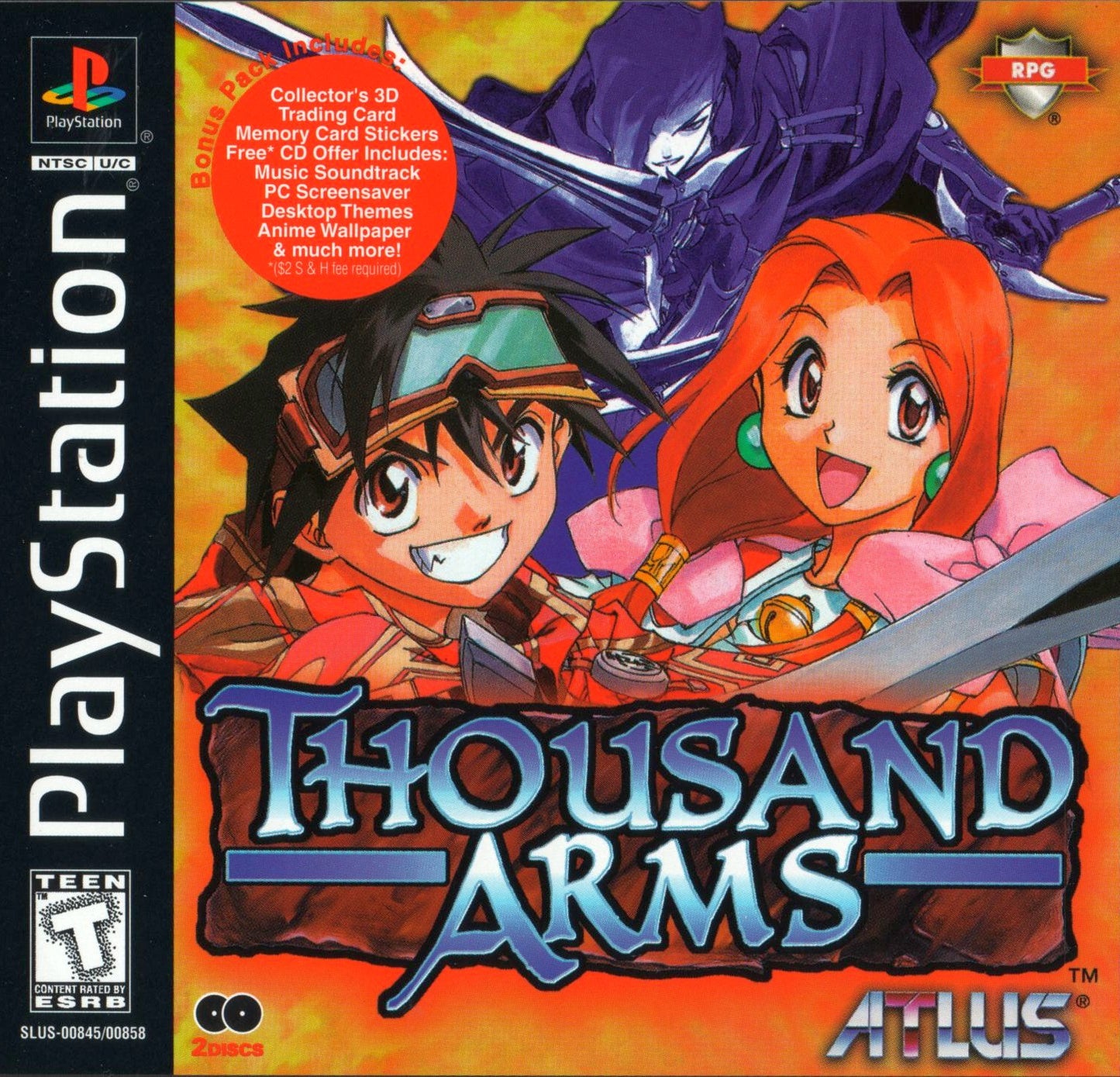 THOUSAND ARMS - PS1