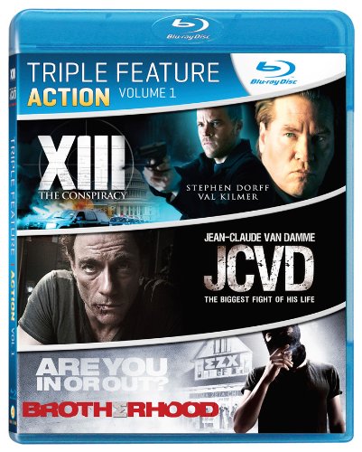 XIII: THE CONSPIRACY/JCVD/BROTHERHOOD - BLU-ACTION TRIPLE FEATURE VOL 1