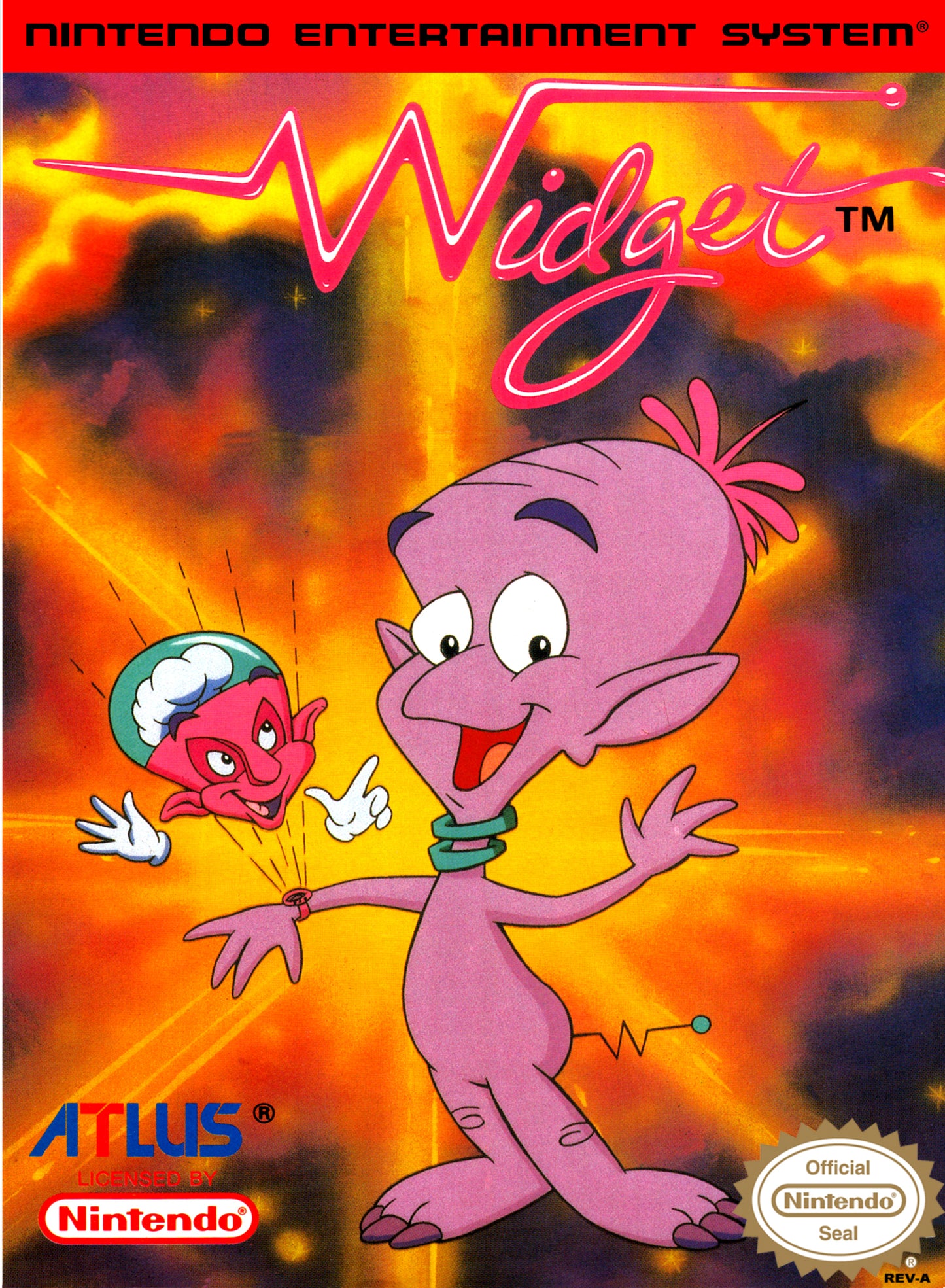 WIDGET - NES (W/BOX & MANUAL)