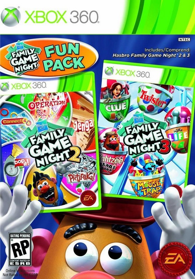 HASBRO FAMILY GAME NIGHT FUN PACK - XBX360