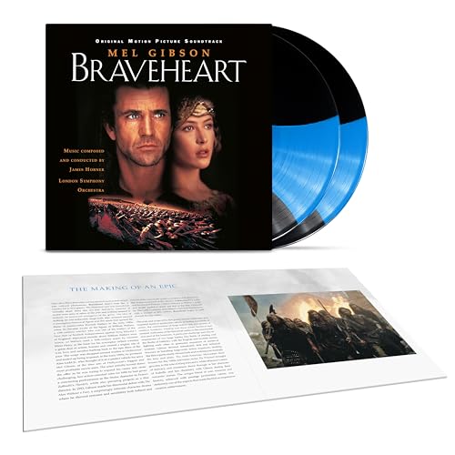 JAMES HORNER, LONDON SYMPHONY ORCHESTRA - BRAVEHEART (ORIGINAL MOTION PICTURE SOUNDTRACK / 2LP / COLOUR VINYL)