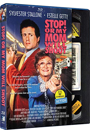 STOP! OR MY MOM WILL SHOOT - BLU-RETRO VHS PACKAGING