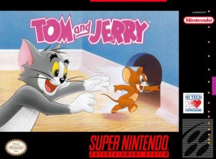 TOM & JERRY - SNES (W/BOX & MANUAL)