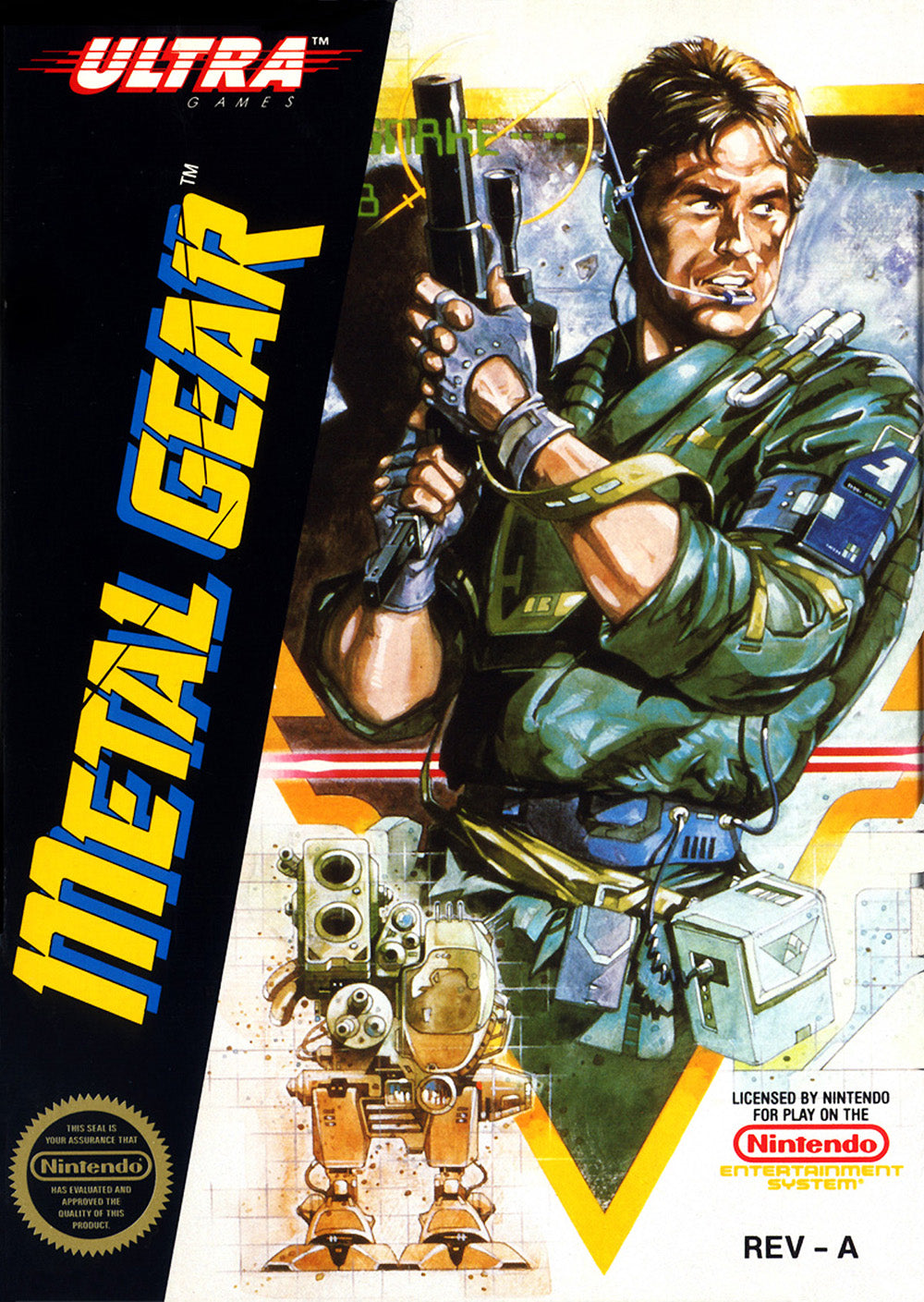 METAL GEAR - NES (W/BOX)