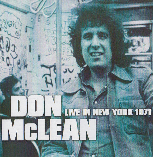 MCLEAN, DON - LIVE IN NEW YORK 1971