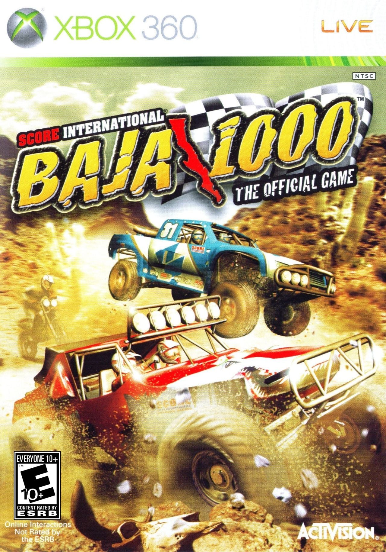 SCORE INTERNATIONAL BAJA 1000 - XBX360