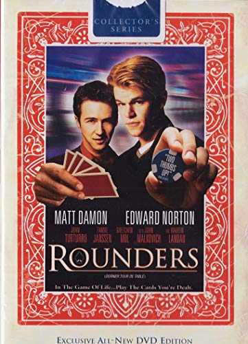 ROUNDERS - DVD-1998-MATT DAMON-COLLECTOR'S SERIES