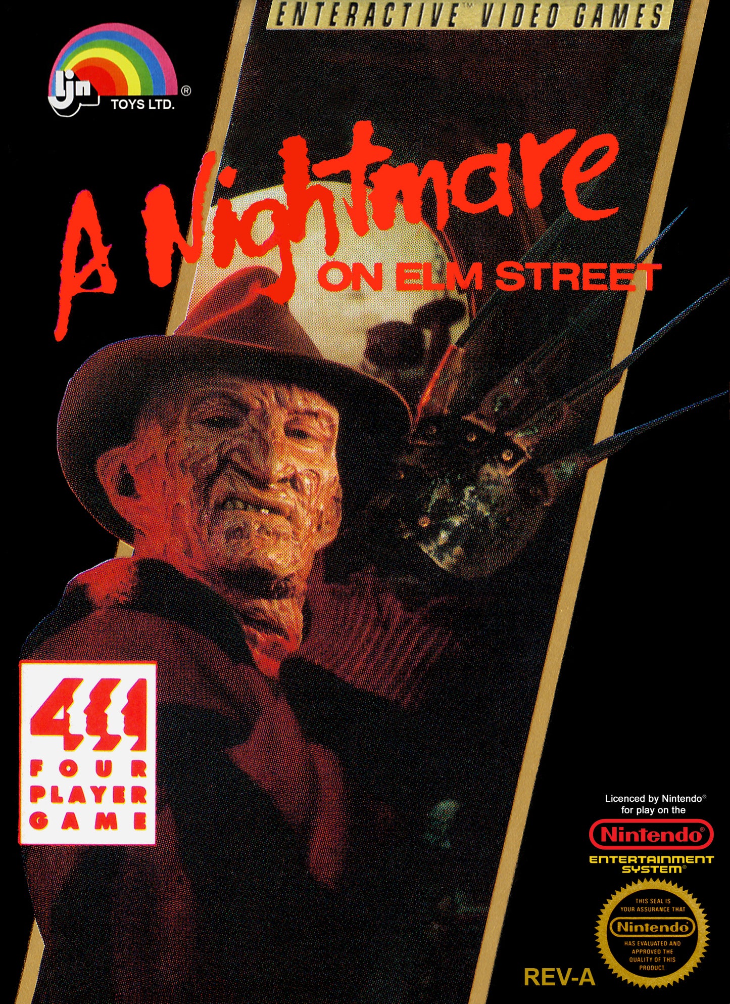 A NIGHTMARE ON ELM STREET - NES