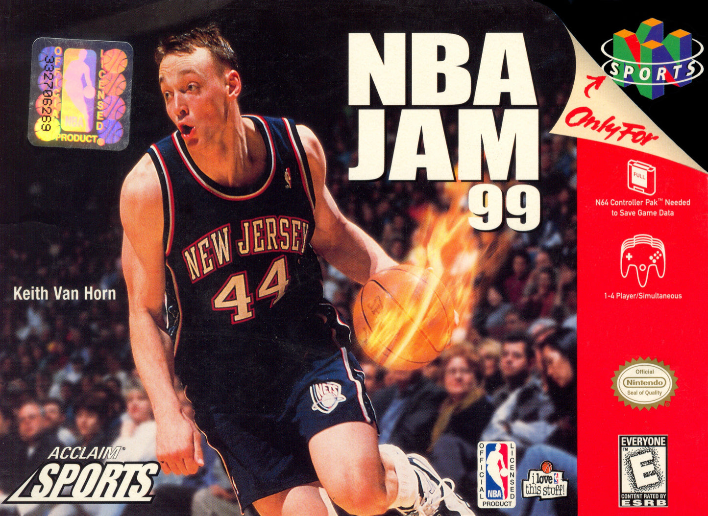 NBA JAM 99 - N64 (W/BOX)