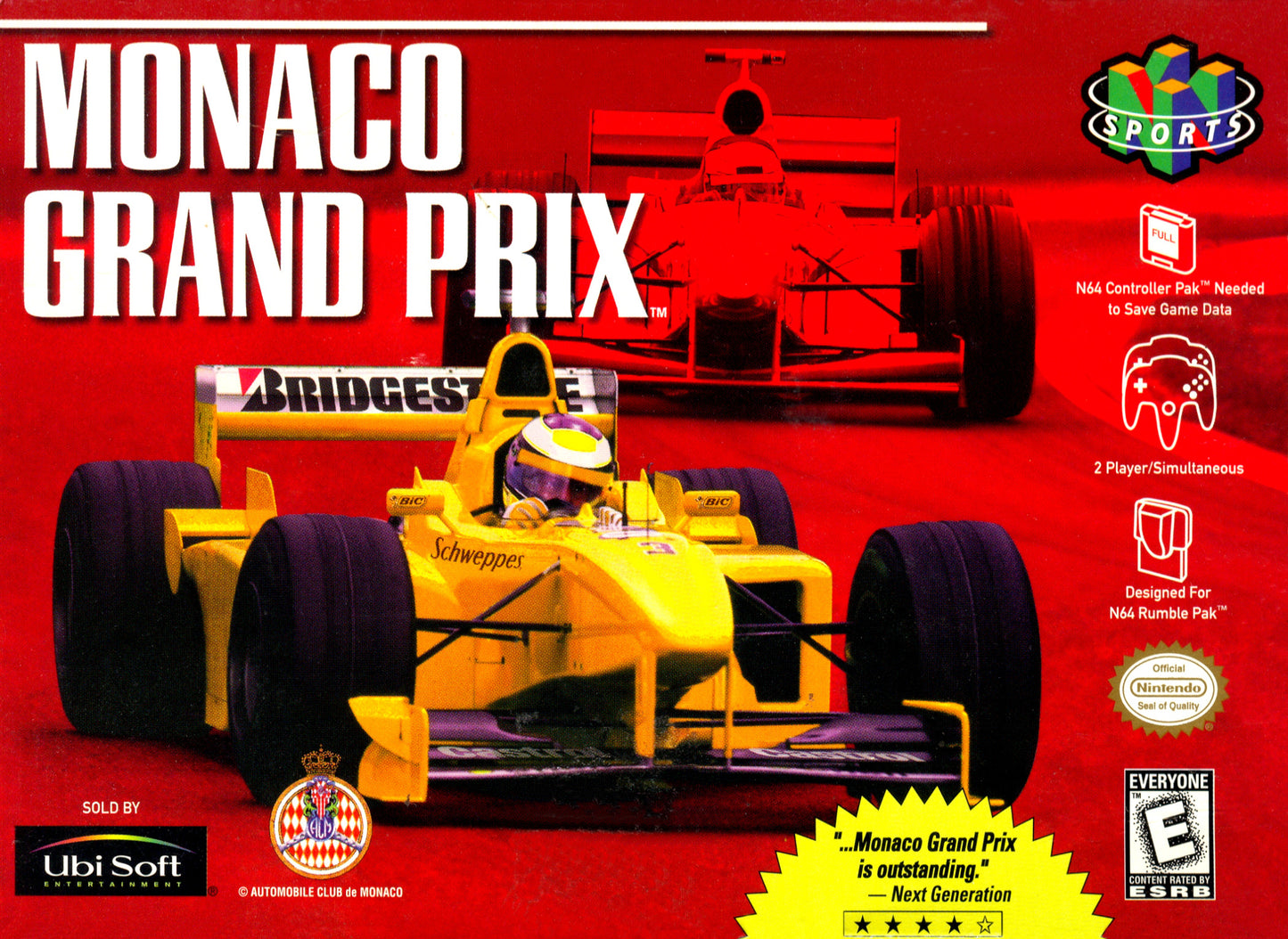 MONACO GRAND PRIX - N64