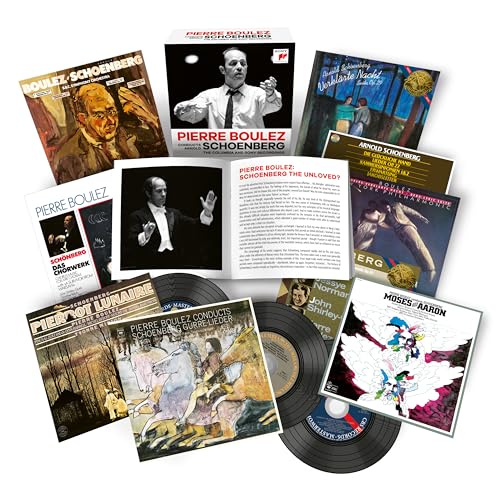 PIERRE BOULEZ - PIERRE BOULEZ CONDUCTS ARNOLD SCHOENBERG THE COMPLETE COLUMBIA AND SONY RECORD (CD)