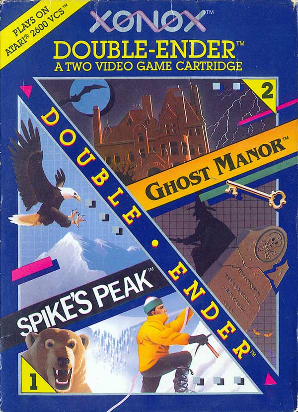 GHOST MANOR/SPIKE'S PEAK - ATARI2600