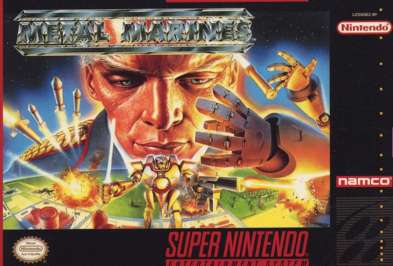 METAL MARINES - SNES (W/BOX)