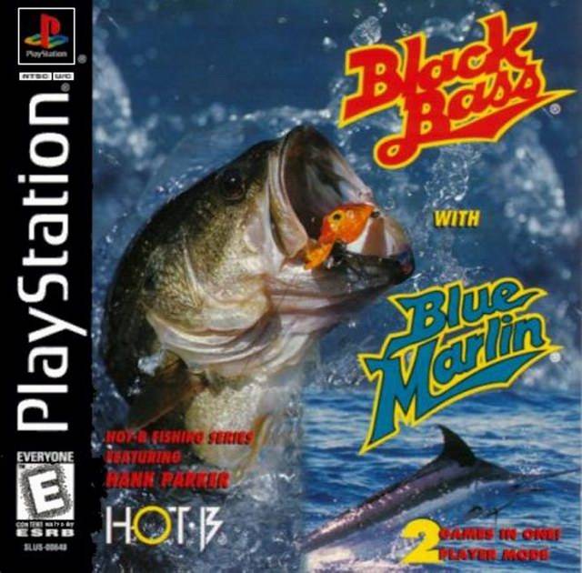 BLACK BASS WITH BLUE MARLIN - PS1
