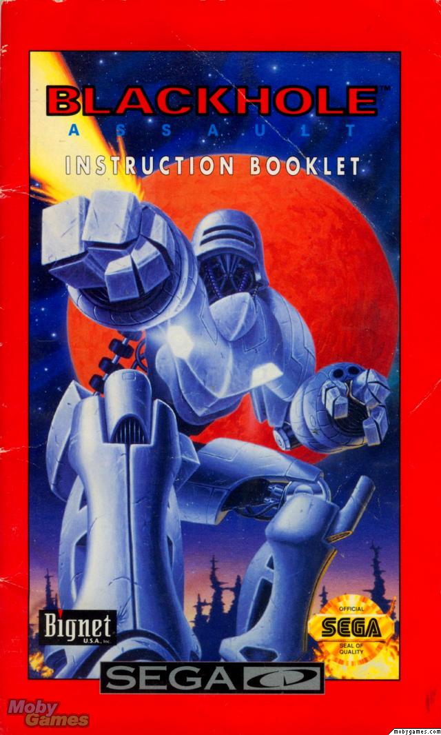 BLACK HOLE ASSAULT - SEGACD
