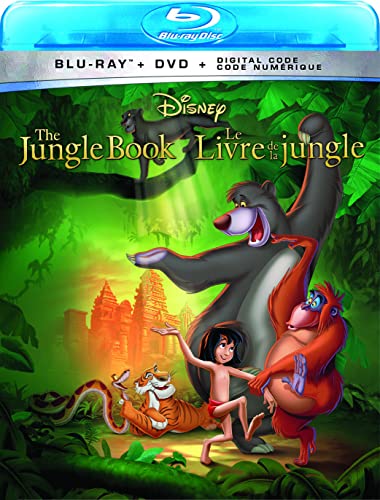 JUNGLE BOOK (ANIMATED MOVIE) - BLU-1967-DISNEY-INC. DVD COPY