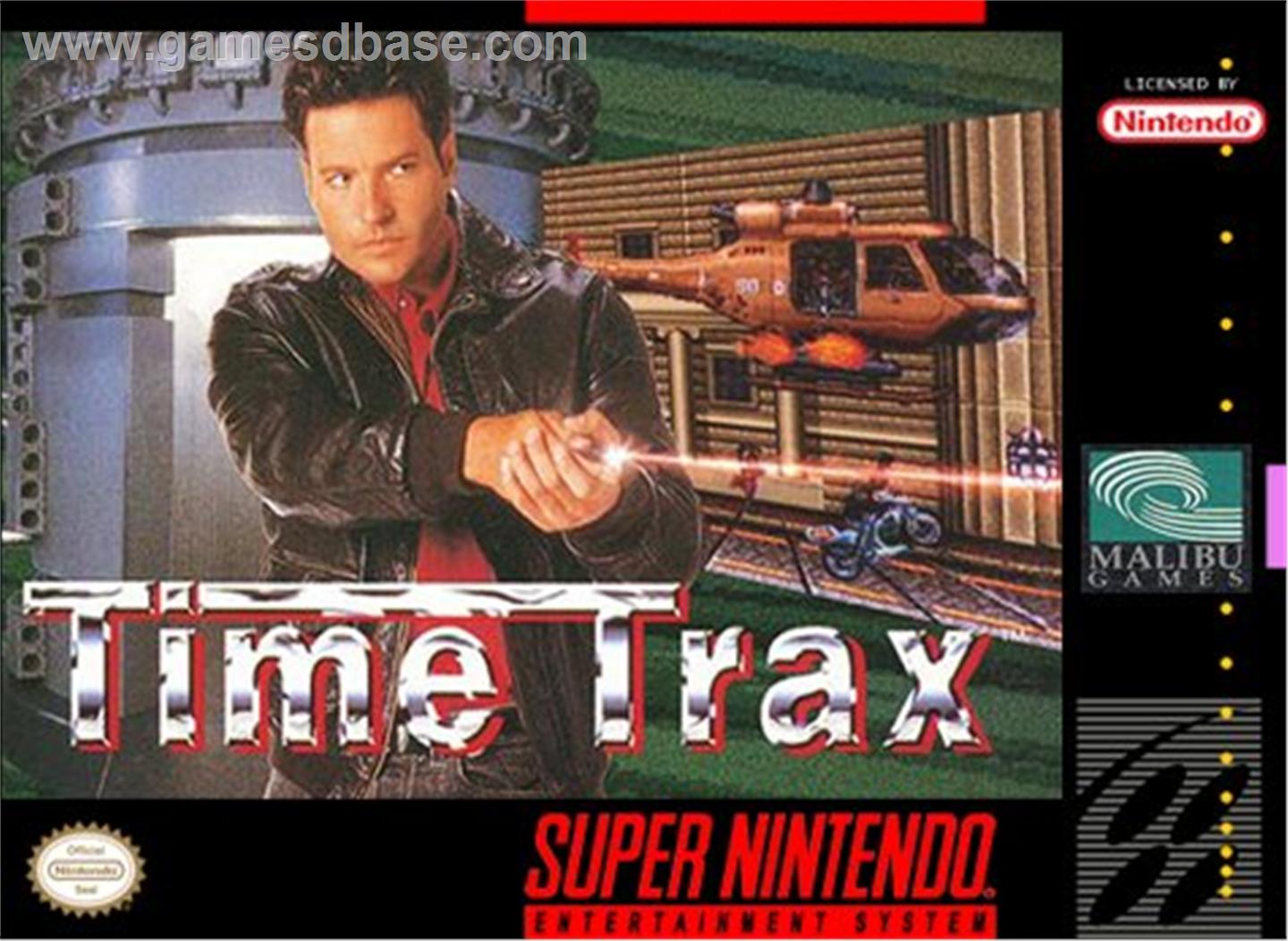 TIME TRAX - SNES (W/BOX)