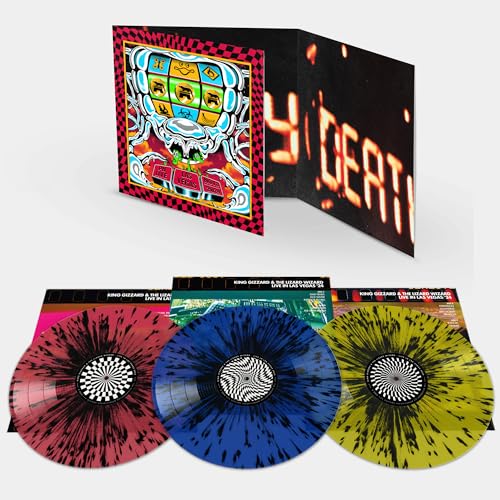 KING GIZZARD AND THE LIZARD WIZARD - KING GIZZARD - LIVE IN LAS VEGAS '24 (TRIPLE GATEFOLD - SPLATTER VINYL)