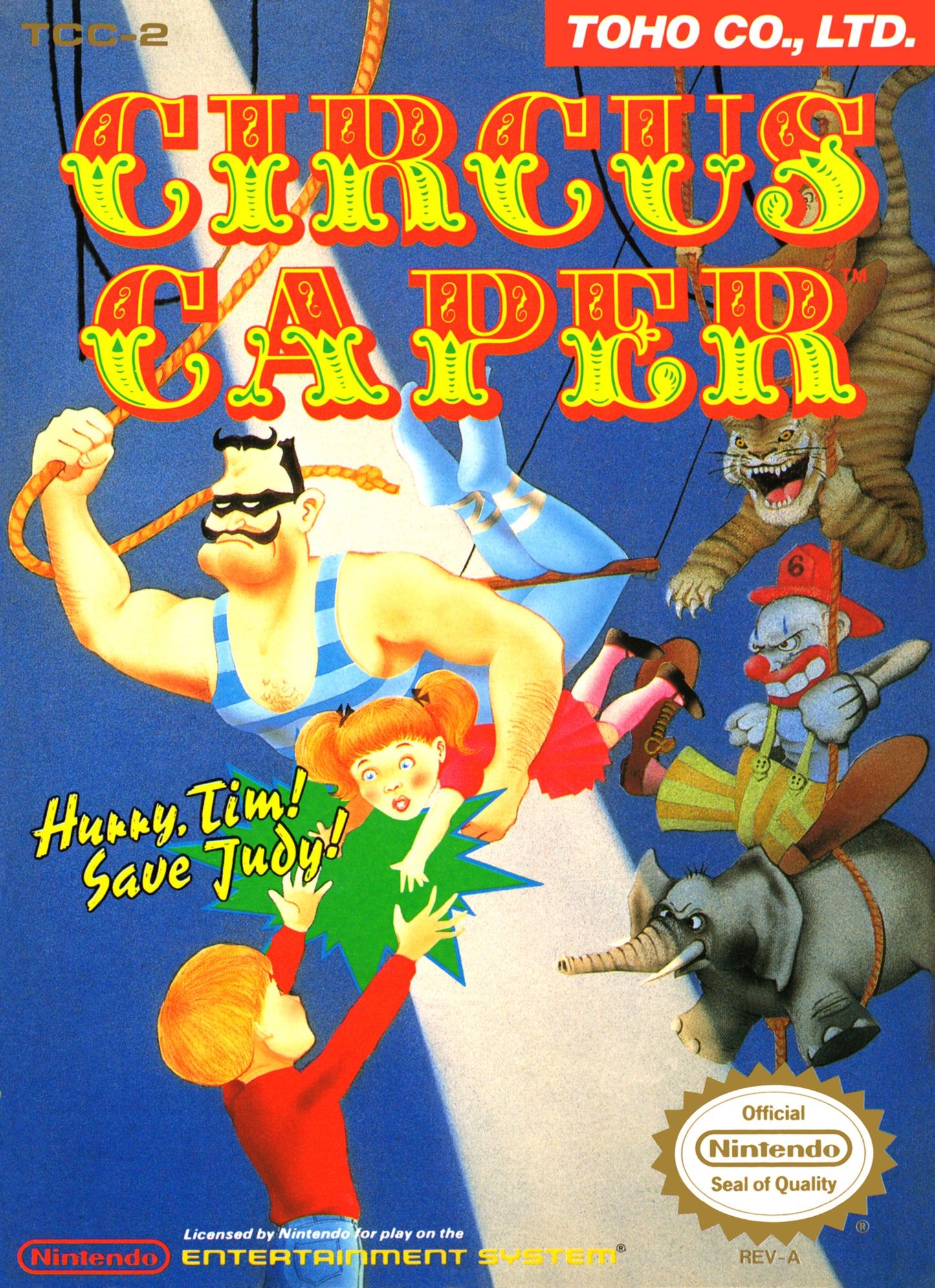 CIRCUS CAPER - NES