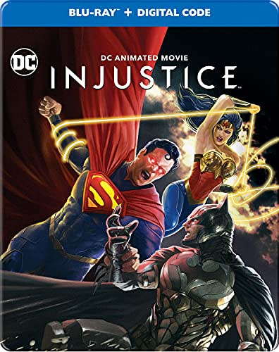 INJUSTICE (ANIMATED) - BLU-DC ANIMATED MOVIE-STEELBOOK