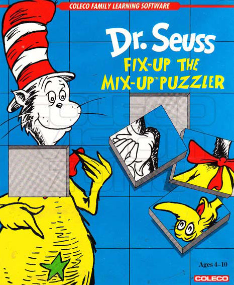 DR. SEUSS FIX-UP THE MIX-UP PUZZLER - COLECO