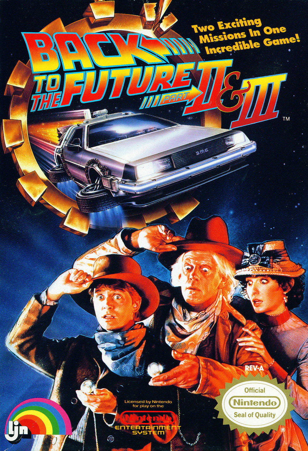 BACK TO THE FUTURE II & III - NES