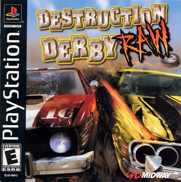 DESTRUCTION DERBY RAW - PS1