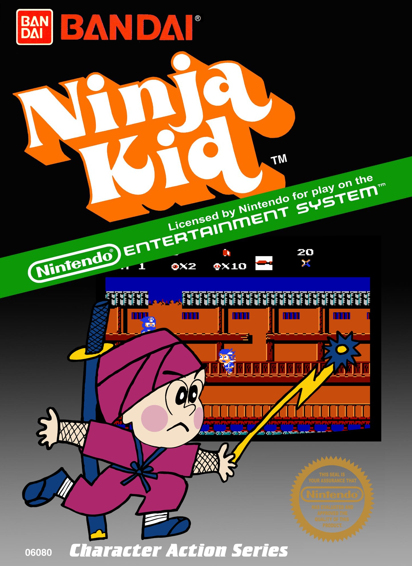 NINJA KID - NES (W/BOX)