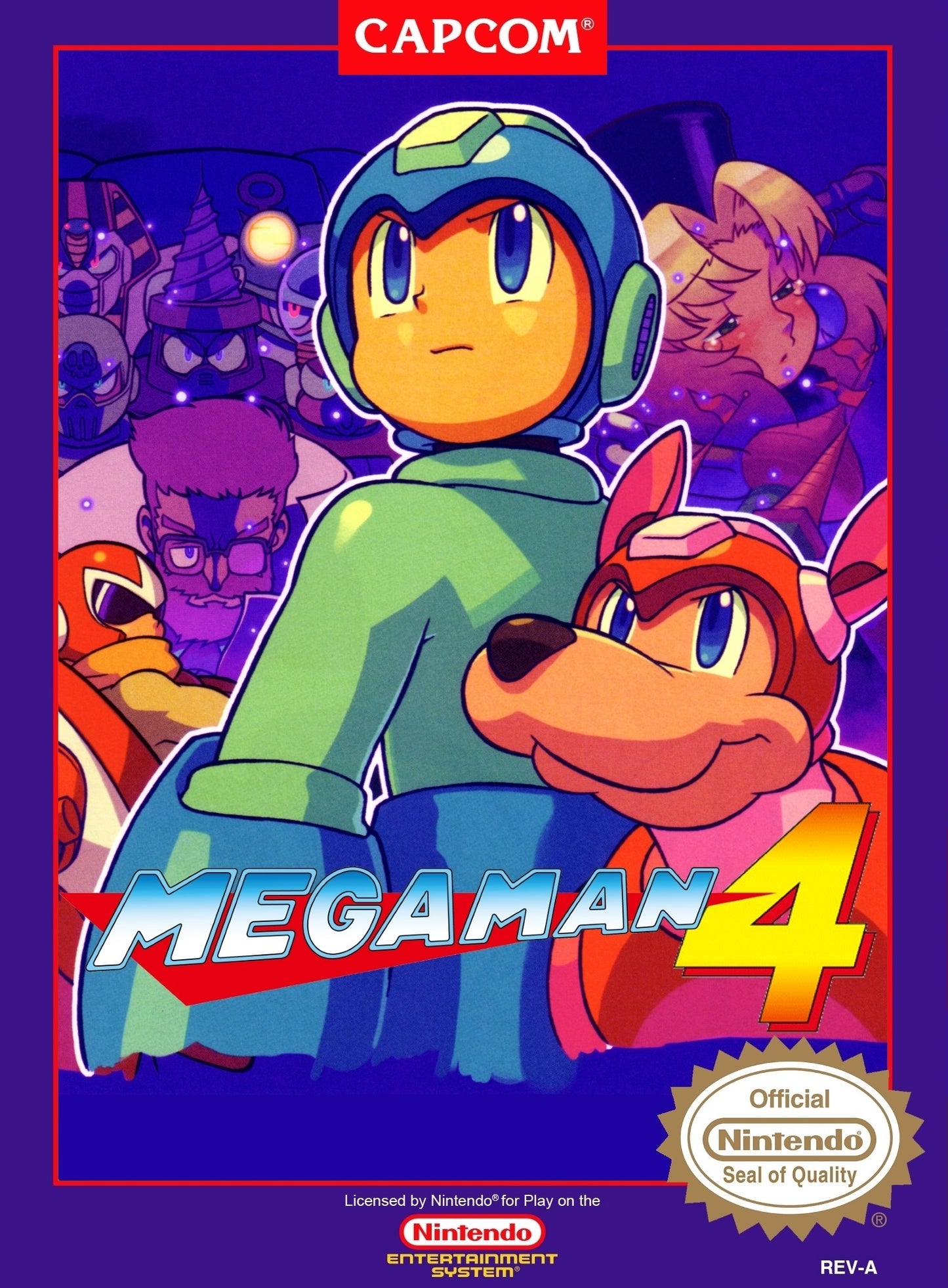 MEGA MAN 4 - NES
