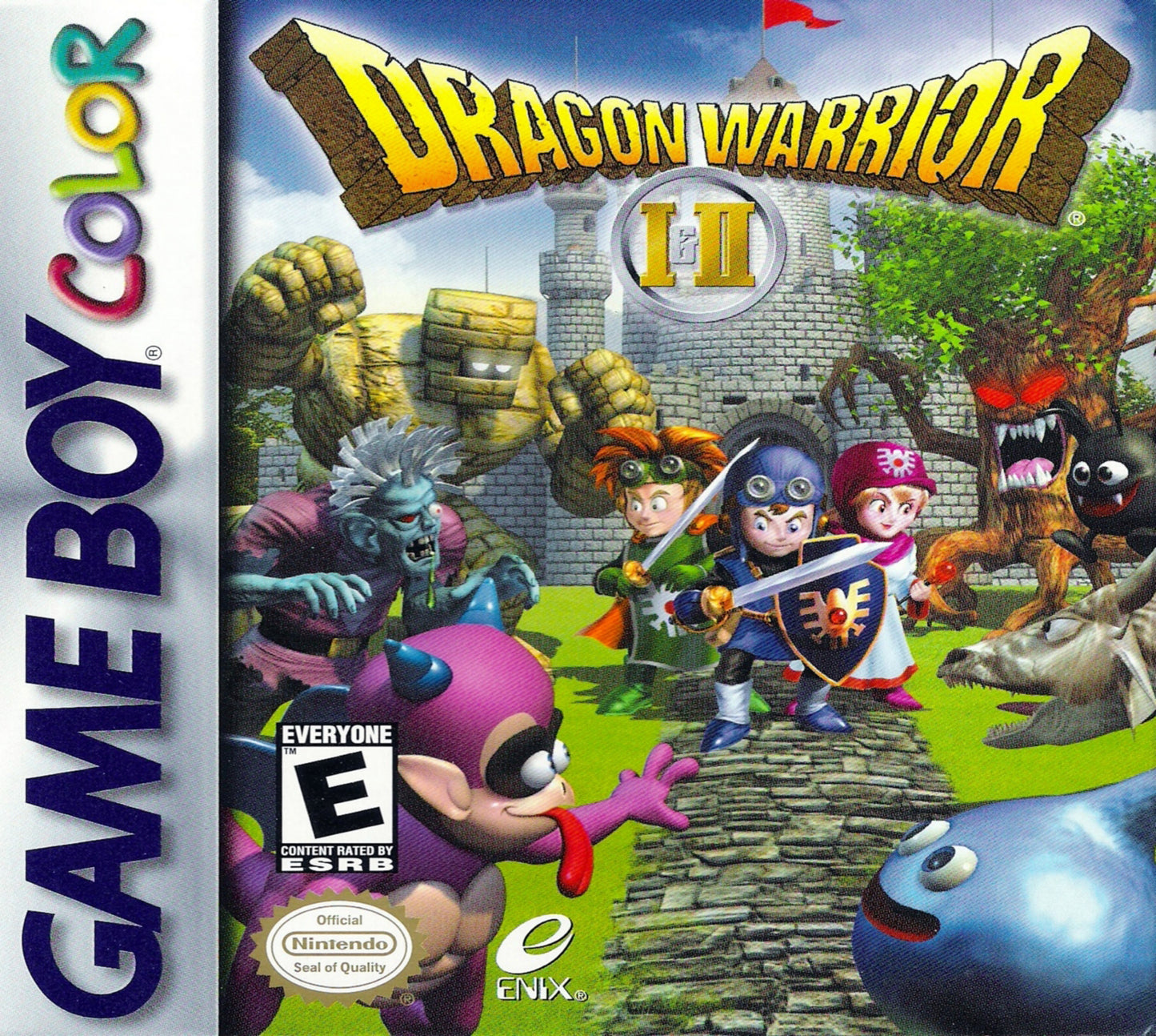 DRAGON WARRIOR I & II - GBC