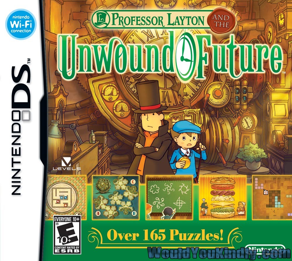 PROFESSOR LAYTON & THE UNWOUND (CARTRIDG - DS