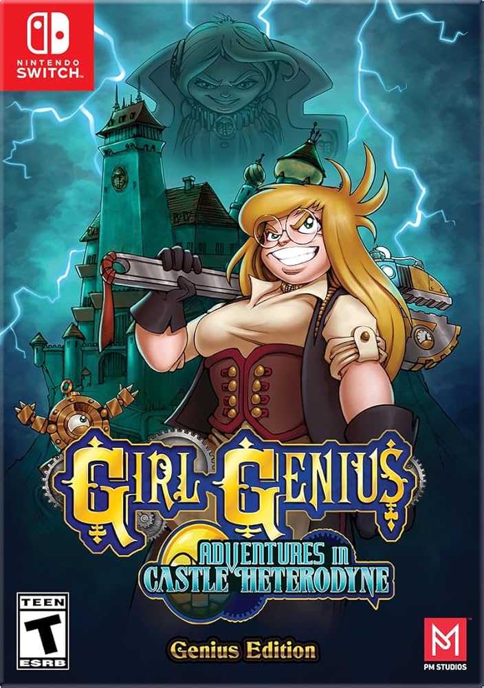 GIRL GENIUS ADVENTURES IN CASTLE HETEROD - SWITCH