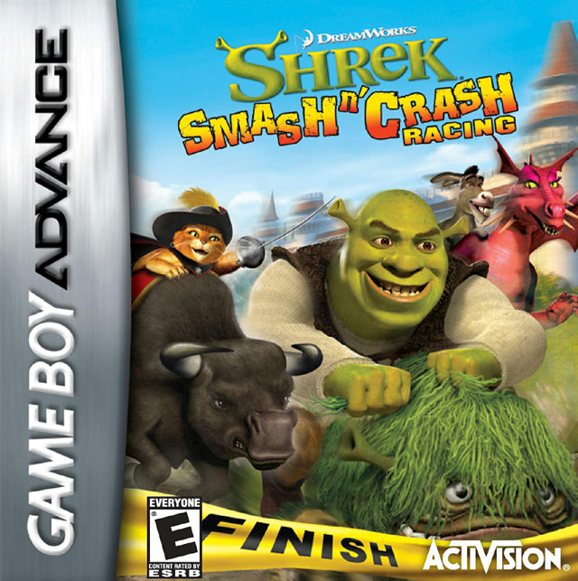 SHREK: SMASH 'N' CRASH RACING - GBA