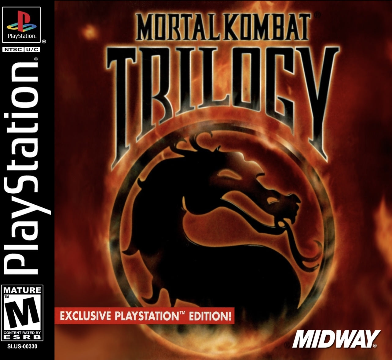 MORTAL KOMBAT TRILOGY - PS1
