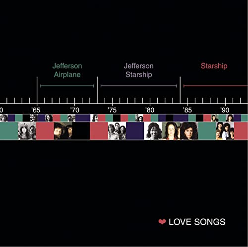 JEFFERSON AIRPLANE/JEFFERSON STARSHIP - LOVE SONGS-REMASTERED