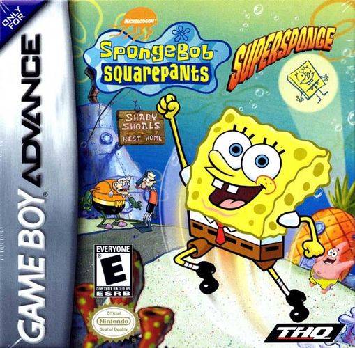 SPONGEBOB SQUAREPANTS: SUPER SPONGE - GBA