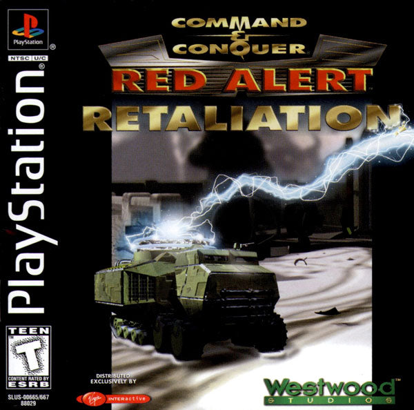 COMMAND & CONQUER: RED ALERT RETALIATION - PS1