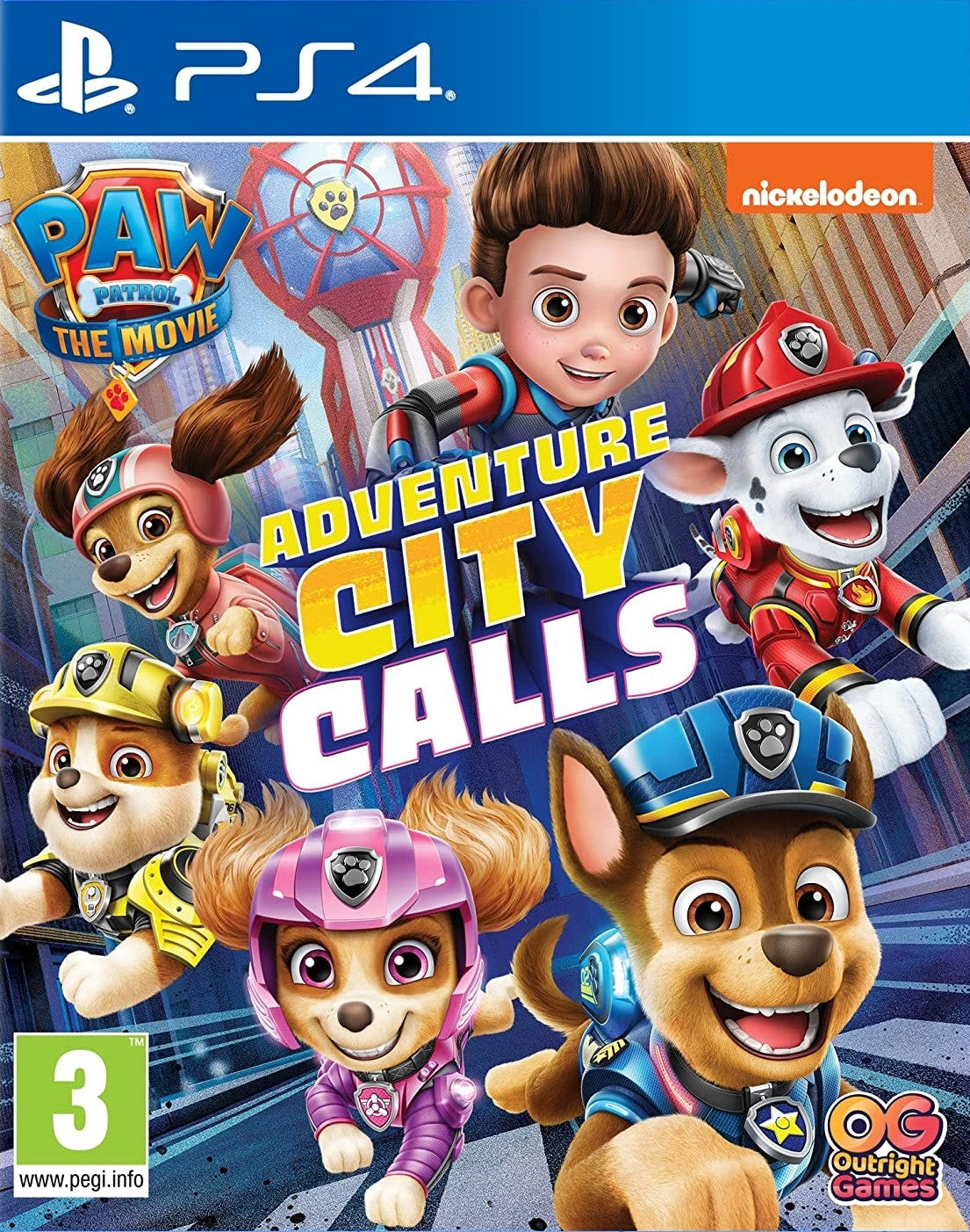PAW PATROL: THE MOVIE: ADVENTURE CITY CA - PS4
