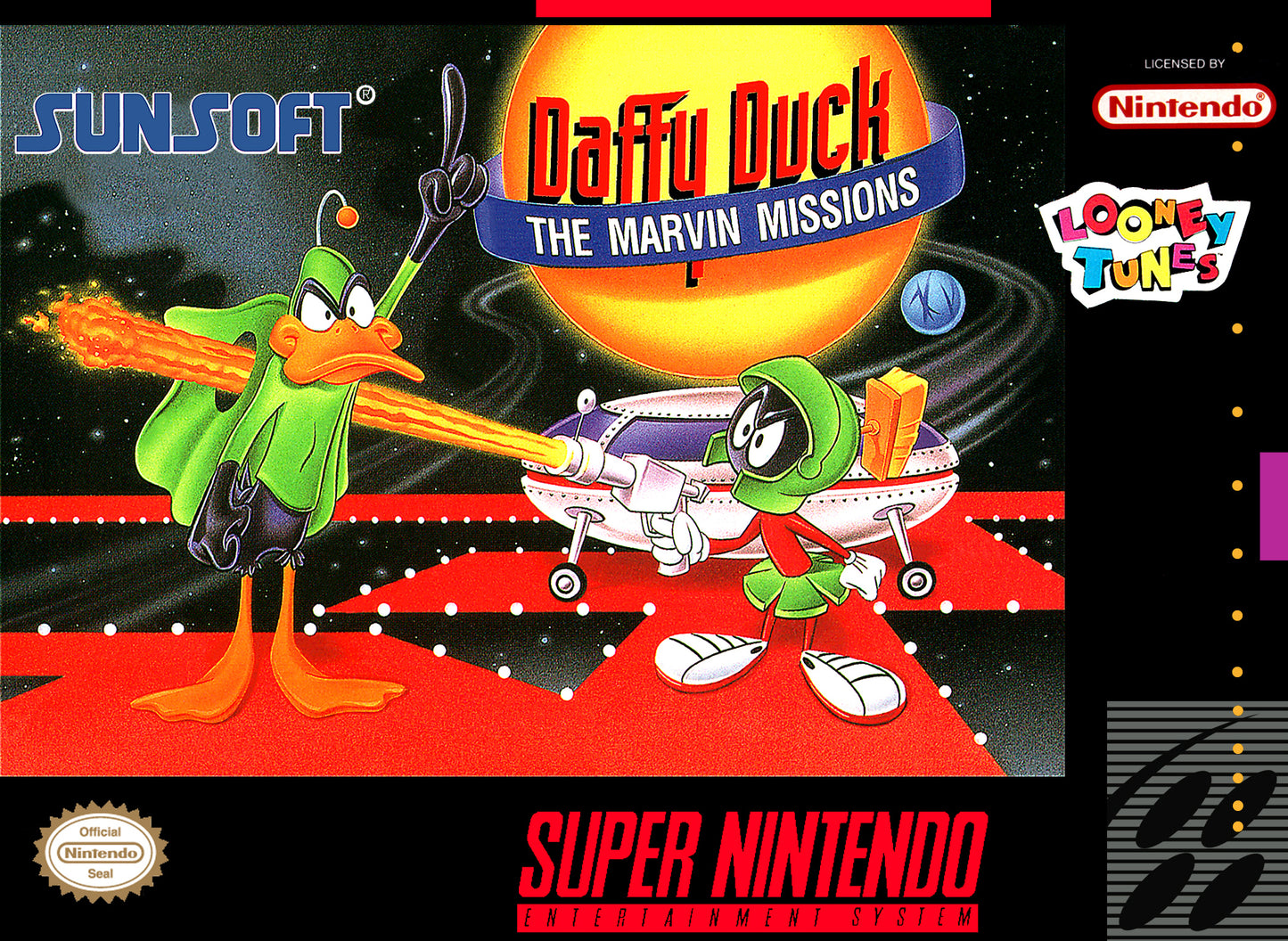 DAFFY DUCK: MARVIN MISSIONS - SNES